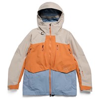Burton [ak] Swash Synthetic Insulated GORE-TEX 2L Jacket - Men's - Chinchilla Gray / Goldfish Orange / Airstream Blue