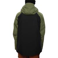 686 GLCR Gore-Tex Hydra Down Thermagraph Jacket - Men's - Surplus Green Colorblock
