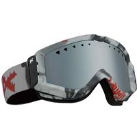 Anon Figment Goggle - Goth Frame / Silver Mirror Lens