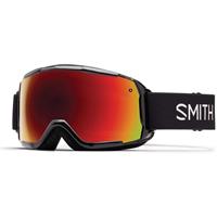 Smith Grom Goggle - Youth - Black Frame w/Red Sol-x Mirror Lens (GR6DXBK19)