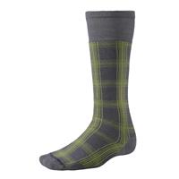 Smartwool Park Plaid Medium Sock - Graphite / Lime