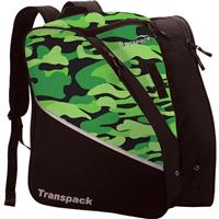 Transpack Edge Junior Ski Boot Bag - Green Camo