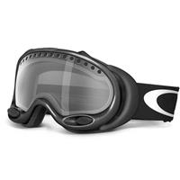 Oakley A Frame Goggle / Jet Black Frame - Grey Polarized