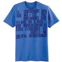 Ride Fitted Logo T-Shirt - Men's - Heather Blue