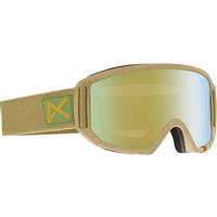 Anon Relapse Goggles + Bonus Lens - Hemp Frame / Gold Chrome Lens
