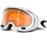 Oakley A Frame Goggle / Matte White Frame - Hi Intensity Persimmon