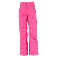 Spyder Vixen Pant - Girl's (2011-12) - Hot Neon Diamonds Print