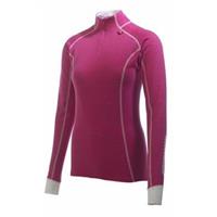 Helly Hansen Freeze 1/2 Zip Turtleneck - Women's - Hot Pink / White