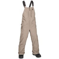 Volcom Barkley Insulated Bib Overall - Youth - Chestnut Brown