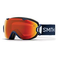 Smith I/OS Goggle - Women's - Navy Micro Floral Frame w/ CP ED Red / CP Storm Rose Lenses (IS7CPEFLR18)