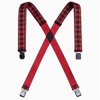 Arcade Jessup Suspenders - Plaid / Burnt