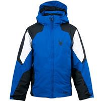 Spyder Guard Jacket - Boy's (2012-13) - Just Blue / Black / White