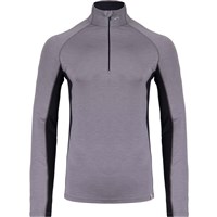 KJUS Dispatch Midlayer Half Zip - Men's - Pewter / Black