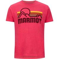 Marmot Marmot Coastal Tee SS - Men's - Red Heather