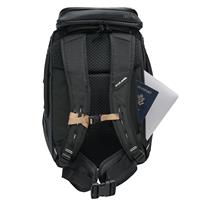 Kulkea Kayda Travel Backpack - Black / Gold