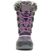 Kamik Snowgypsy 4 Snow Boots - Junior - Charcoal / Orchid