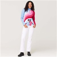 Krimson Klover Ski Disco 1/4 Zip Top - Women's - Pinks / Blues