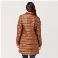 Krimson Klover Annie Shacket Long Down Jacket - Women's - Pecan