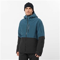 Salomon Highland Jacket - Men's - Midnight Navy / Black