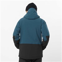 Salomon Highland Jacket - Men's - Midnight Navy / Black