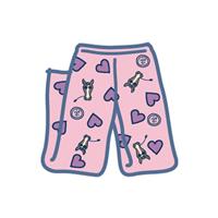 Life is good Flannel Sleep Pants - Girl's