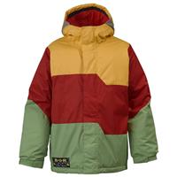 Burton Fray Jacket - Boy's - Lime / Blaze / Bananas