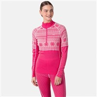 Kari Traa Vilma Half Zip - Women's - Bright Pink