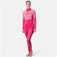 Kari Traa Vilma Half Zip - Women's - Bright Pink