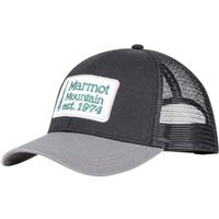 Marmot Retro Trucker Hat - Black / Slate Grey