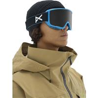 Anon M3 Goggles + Bonus Lens - Blue Frame with Sonar Smoke & Sonar Blue Lenses (185651-460)