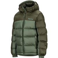 Marmot Guides Down Hoody - Youth - Crocodile / Rosin Green