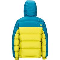 Marmot Guides Down Hoody - Youth - Citronelle / Moroccan Blue
