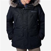 Marmot Yukon Parka - Men's - Black - Front Close