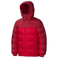 Marmot Guides Down Hoody - Youth - Team Red/Dark Crimson