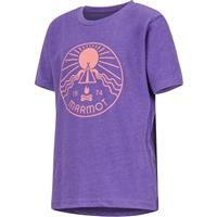 Marmot Nico Tee Shirt - Girl's - Purple Rush Heather