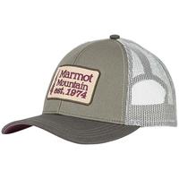 Marmot Retro Trucker Hat - Crocodile / Rosin Green