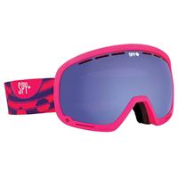 Spy Marshall Goggle - Raspberry Swirl Frame with Pink Contact and Bronze Silver Mirror Lenses