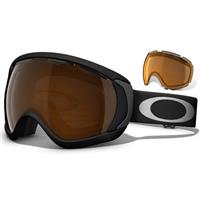 Oakley Canopy Goggle - Matte Black Frame / Black Iridium / Persimmon Lens (57-931)