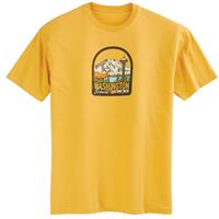 Ride Fitted Logo T-Shirt - Men's - Mustard Yellow
