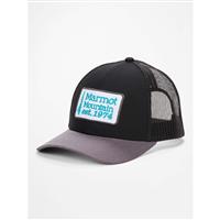 Marmot Retro Trucker Hat - Black / Dark Steel / Black