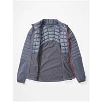 Marmot Featherless Hybrid Jacket - Men's - Steel Onyx / Victory Red