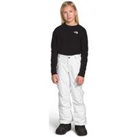 The North Face Freedom Insulated Pant - Girl's - TNF White / TNF Black