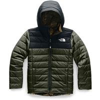 The North Face Reversible Perrito Jacket - Boy's - Taupe Green / Black