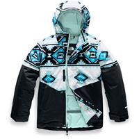 The North Face Brianna Insulated Jacket - Girl's - WHT TRIB GEO