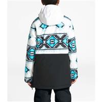 The North Face Freedom Anorak Jacket - Youth - White Tribal Geo Print