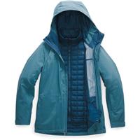 The North Face Thermoball Eco Snow Triclimate Jacket - Women's - Mallard Blue / Blue Wing Teal