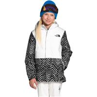 The North Face Snow Cub Insulated Jacket - Youth - TNF Black Shibori Chevron Print