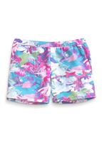 The North Face Printed Amphibious Class V Water Short - Girl's - Linaria Pink Youth Tropical Camo Print