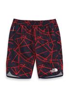 The North Face Printed Amphibious Class V Water Short - Boy's - TNF Red Route