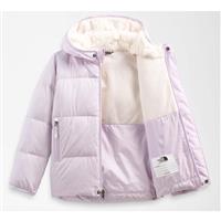 The North Face North Down Hooded Jacket - Youth - Lavender Fog